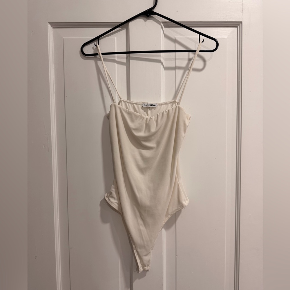 Fashion Nova white Bodysuit